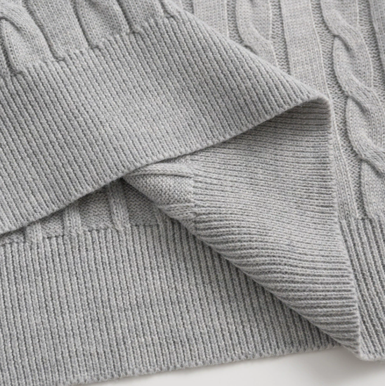 DE MALU KNITTED LONGSLEEVE POLO