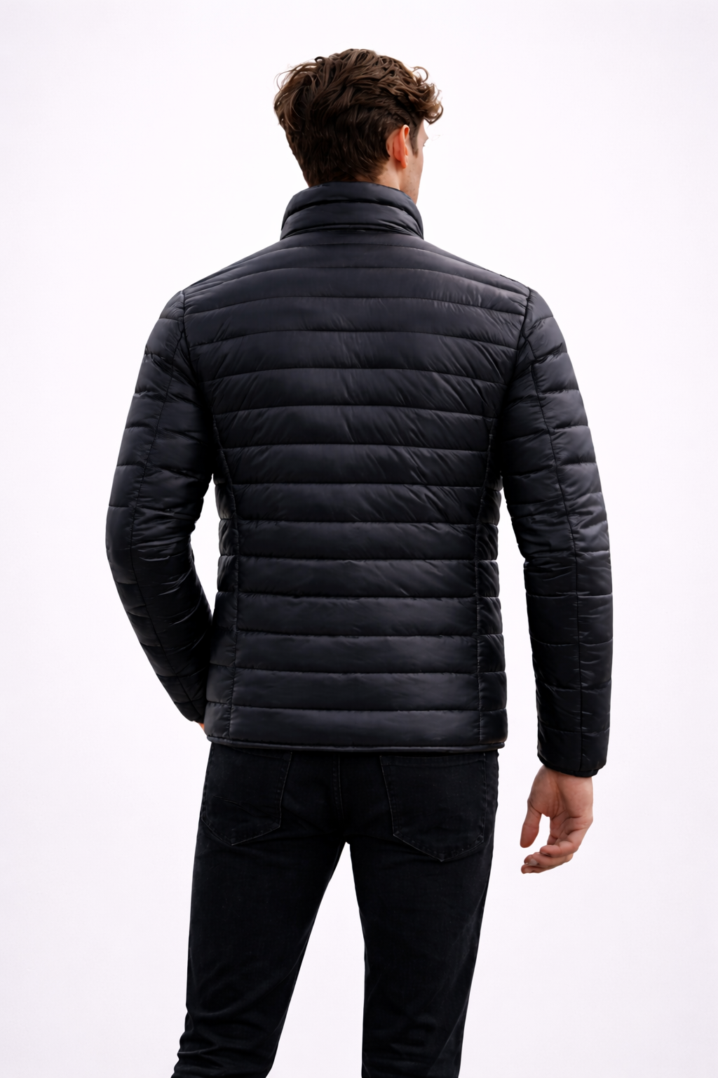 DE KINAN GEWATTEERDE JAS