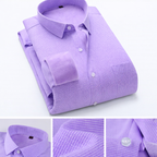 HET KINAN OVERHEMD LAVENDEL